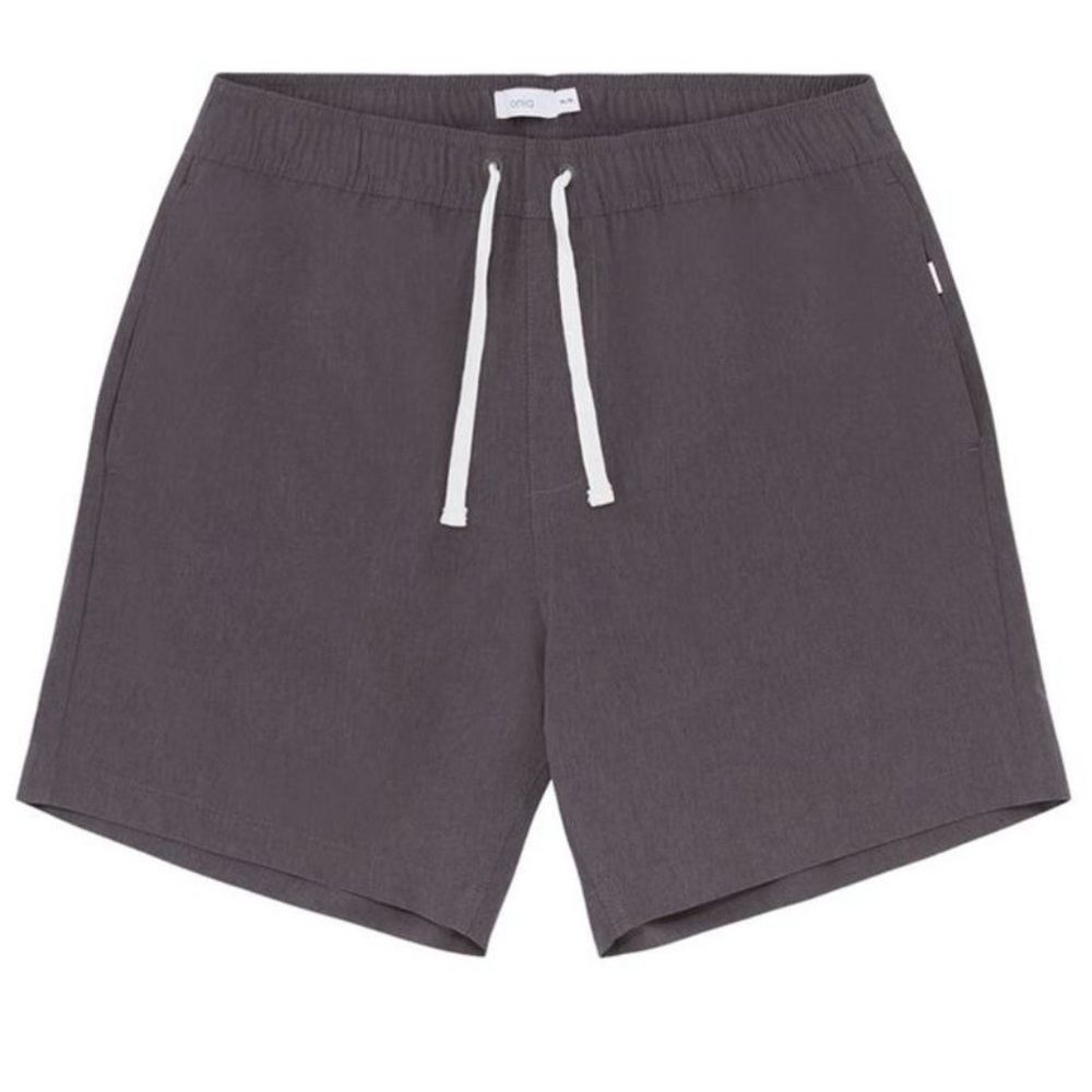 NEW $140 Onia 6” Land to Water Shorts Gray 4-Way Stretch Gym Swim Pull-On XXL